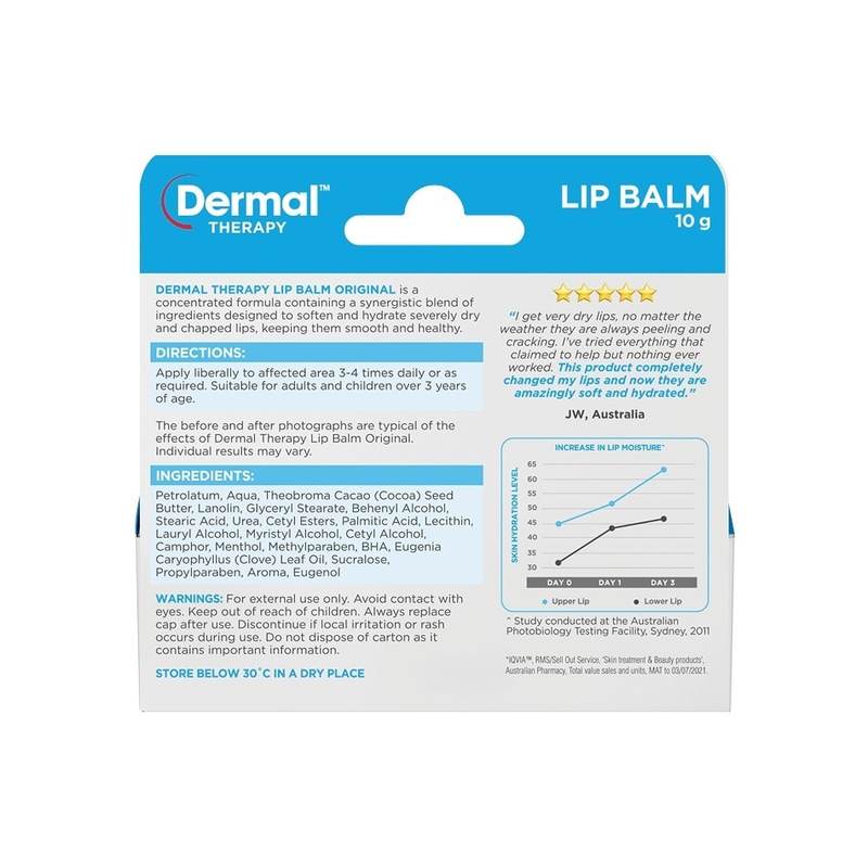 Dermal Therapy Lip Balm, 10g