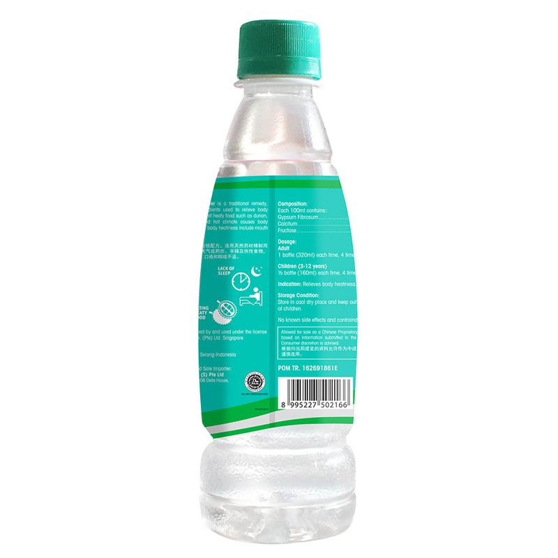 Three Legs Cooling Water Lime, 320ml