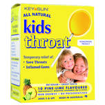 All Natural Kids Throat Lozenges, 10pcs