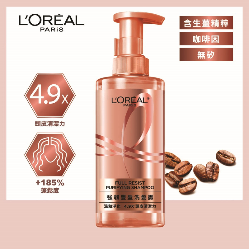 L'Oreal Paris Full Resist Scalp Purifying Shampoo 440ml