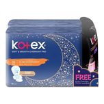 Kotex Soft & Smooth Overnight 35cm 16Sx2 + FOC Overnight Panties Sleepwell S/M 2s