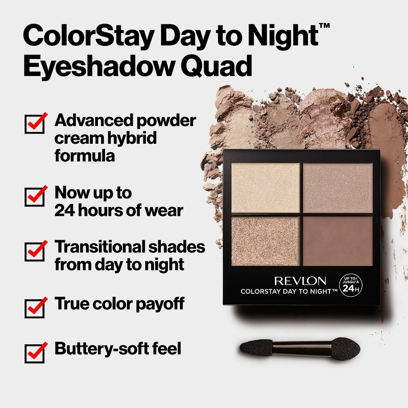 Revlon ColorStay Day to Night Eyeshadow Quad - 555 Moonlit 4.8g