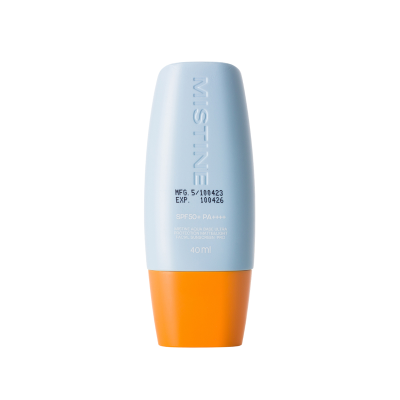 Mistine Aqua Base Ultra Protection Matte & Light Facial Sunscreen Pro SPF50+ PA++++ 40ml