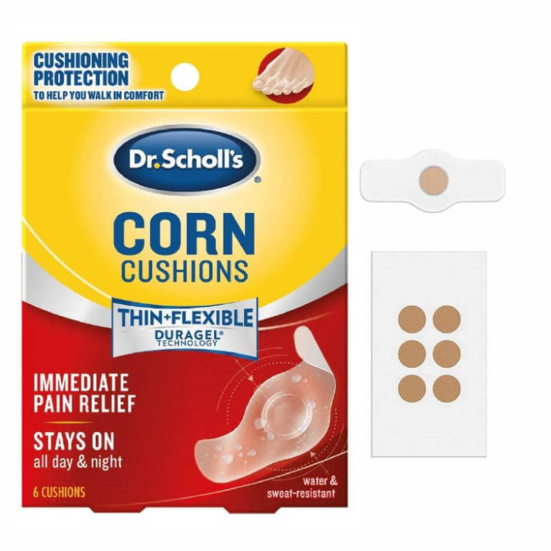 Dr.Scholl s Duragel Corn Cushion 6pcs Foot Care Health