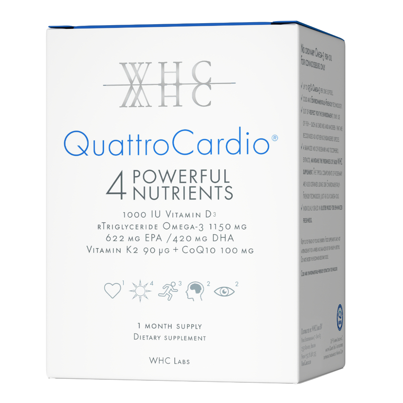 WHC QuattroCardio Comprehensive Formula 90 Softgels