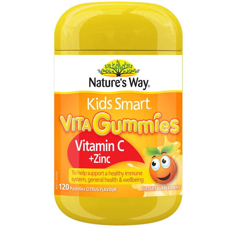 Nature's Way Kids Smart Vita Gummies Vitamin C + Zinc 120S