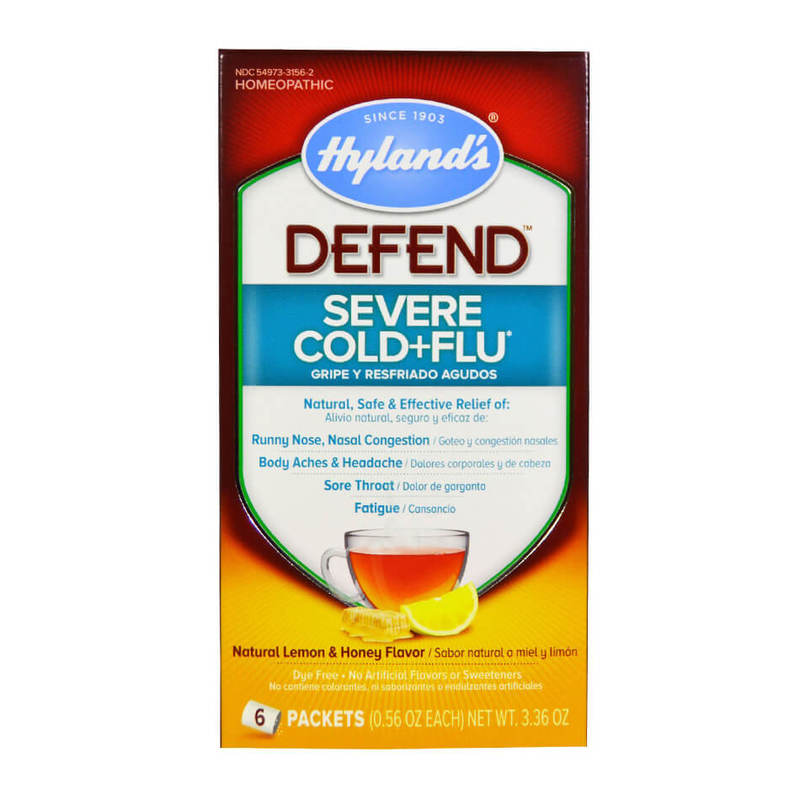 Hylands  Defend Severe Cold & Flu 6's