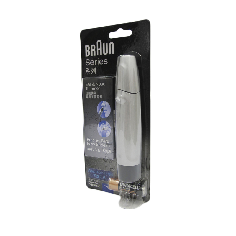 braun ear and nose hair trimmer