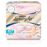 Whisper Luxury Air Thin Heavy Wings Sanitary pads 28cm 10pads