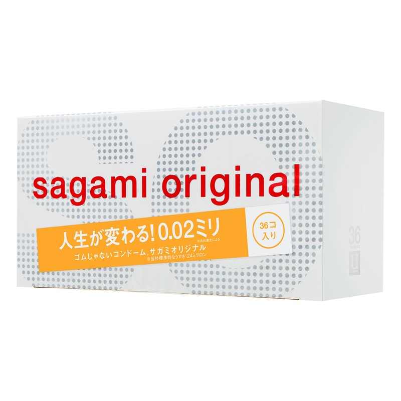 Sagami Original 0.02 PU Condom 36pcs