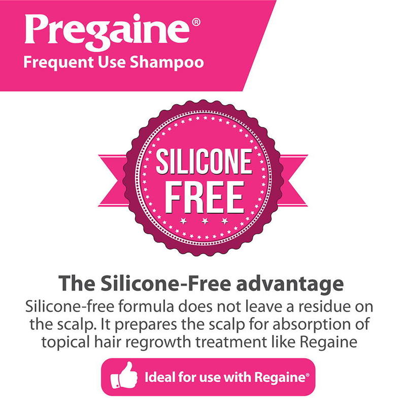 Pregaine Frequent Use Shampoo, 400ml
