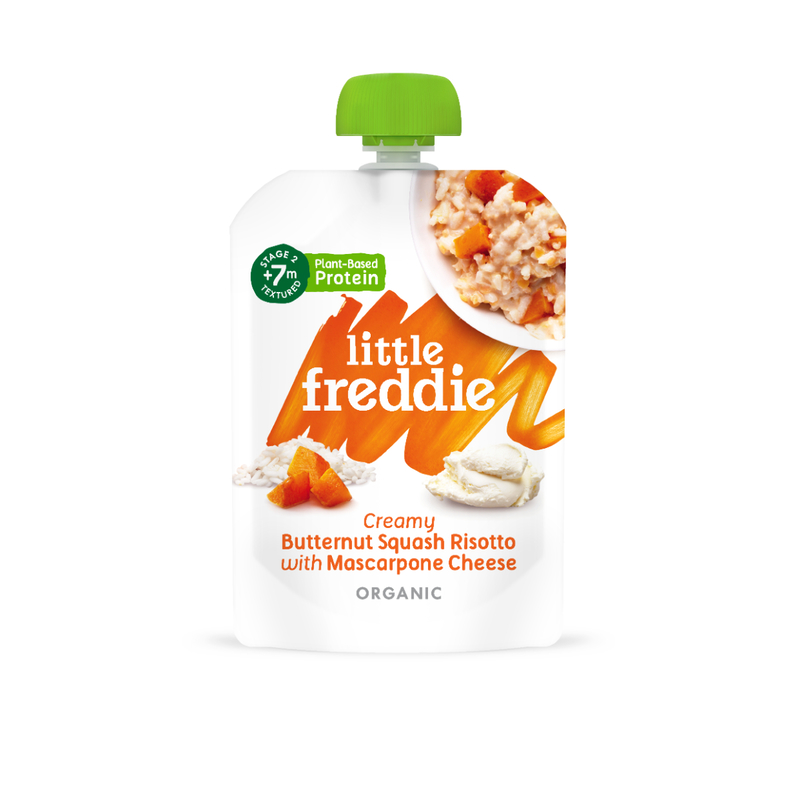 Little Freddie Organic Creamy Butternut Squash Risotto with Mascarpone Cheese 130g