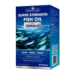 Natures Aid Super Strength Fish Oil Omega-3, 60 softgels