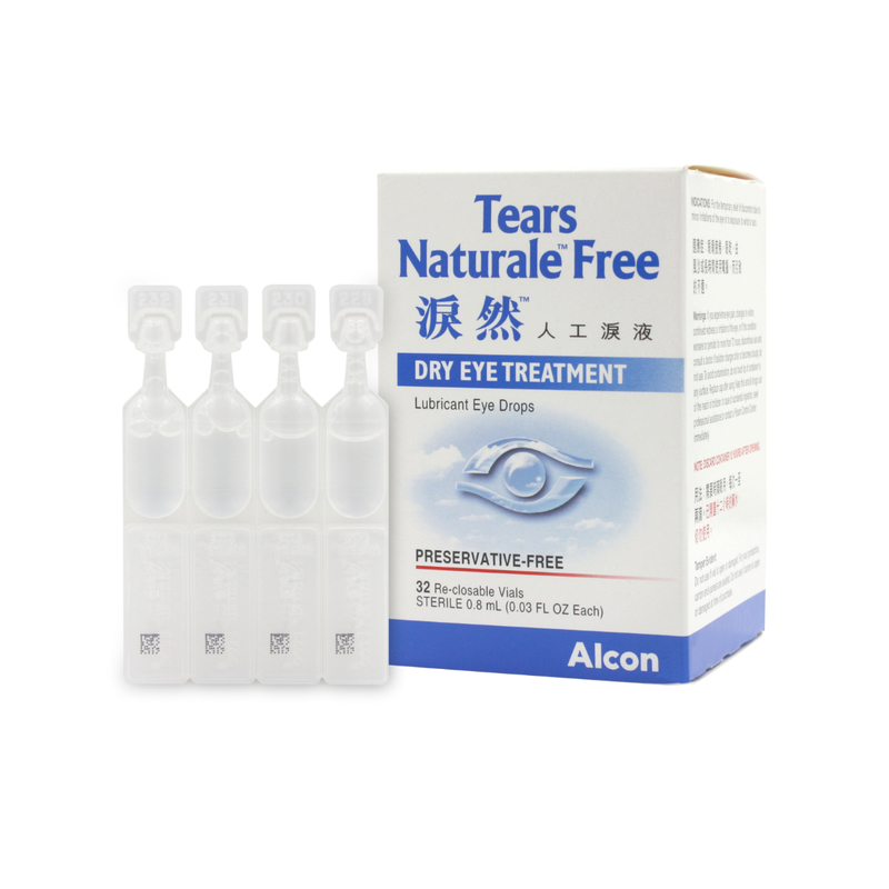 Alcon Tears Naturale Free Eye Drops(Independent Vials) 32 Vials