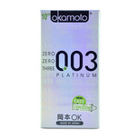 Okamoto 003 Platinum Condoms, 10pcs