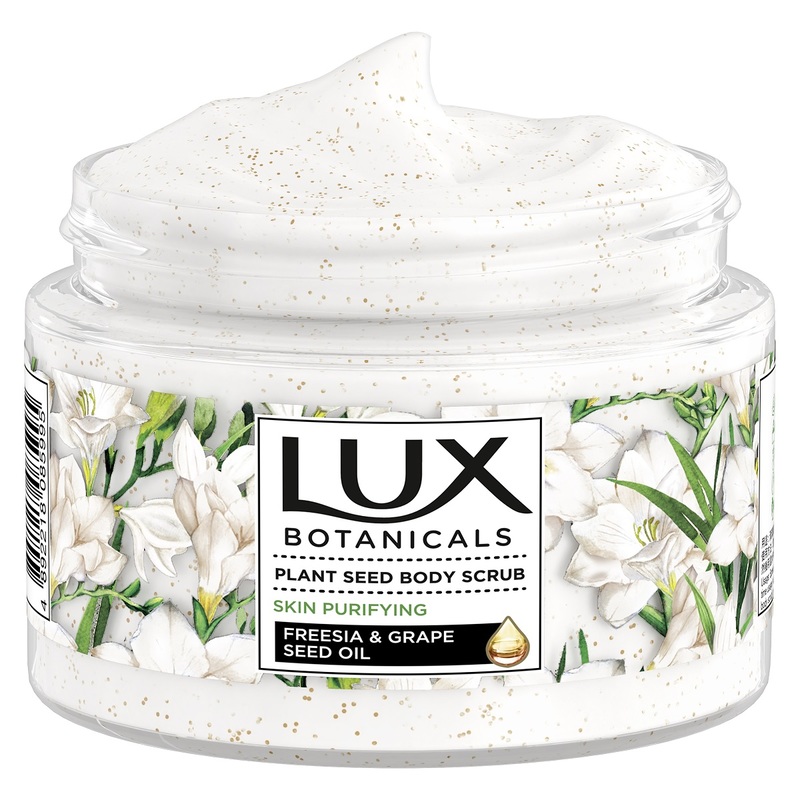 Lux Batanicals麗仕植物籽身體沐浴磨砂膏 - 小蒼蘭香 290克
