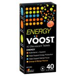 VOOST Energy Effervescent Vitamin Supplement 40 Tabs to support energy production (40 count)