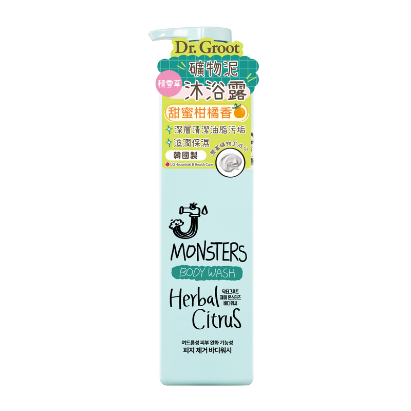 Dr. Groot J Monsters Body Wash  (Citrus Scent) 385ml