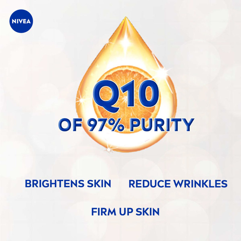 Nivea Deo Extra White & Firm Q10 Roll On, 50ml