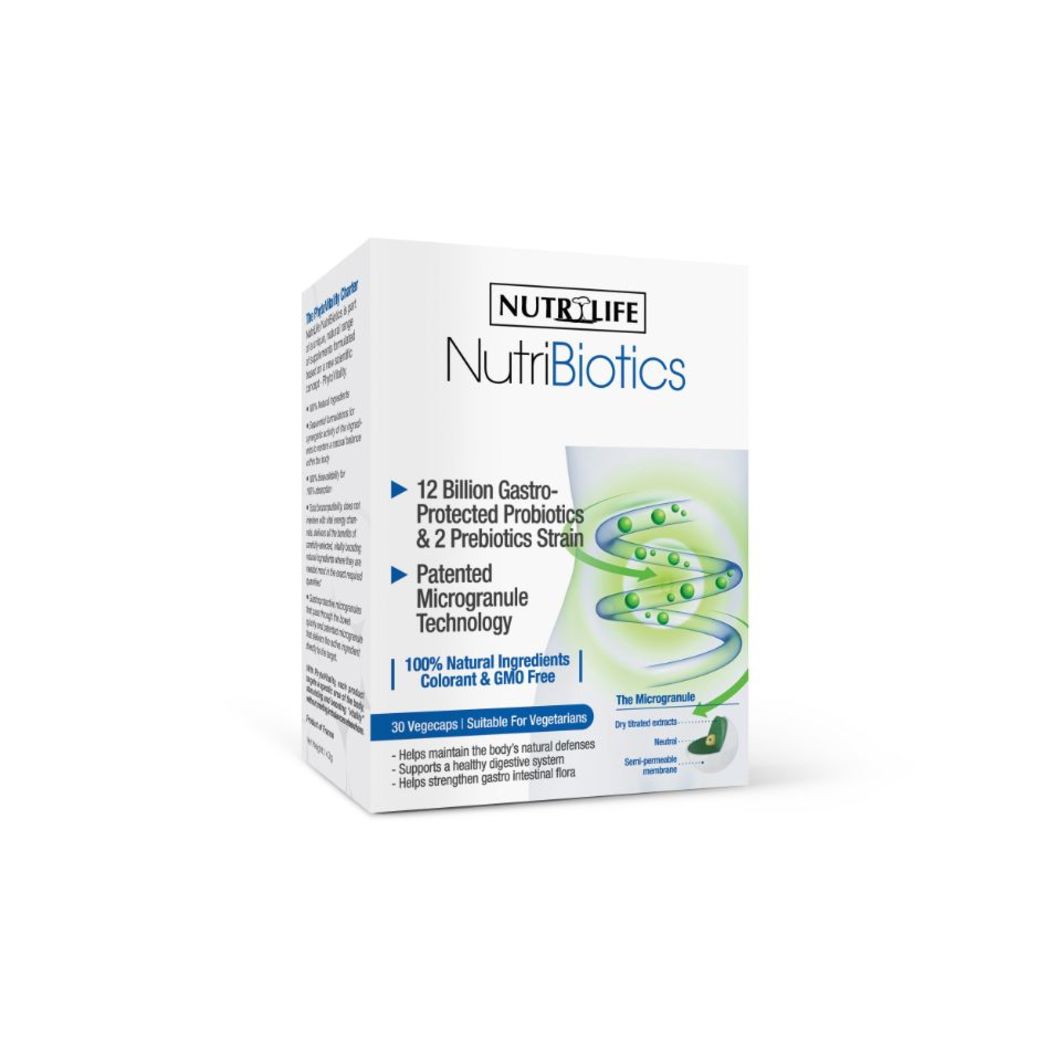 Nutrilife Nutribiotics, 30 capsules | Nutrilife | Guardian Singapore