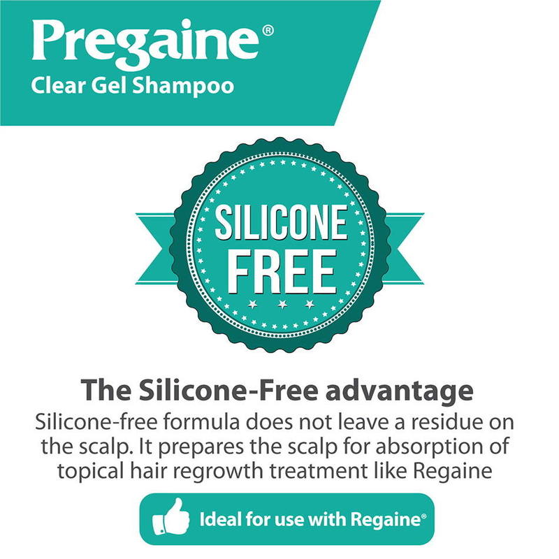 Pregaine  Clear Gel Shampoo, 400ml