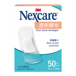 3M Nexcare透明膠布 50片