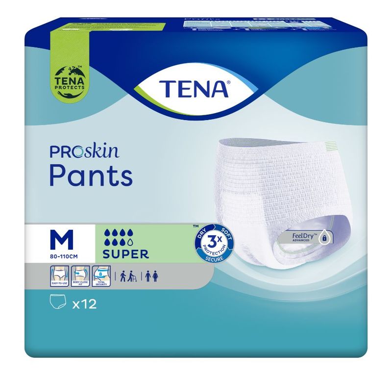 TENA Pants Super M, 12pcs