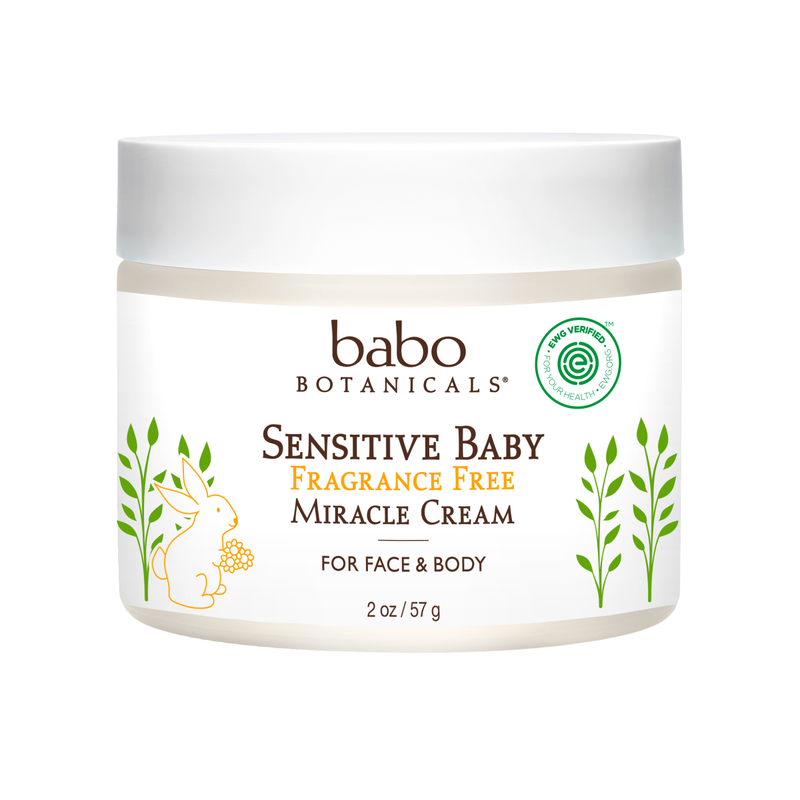 Babo Botanicals Sensitive Eczema Fragrance Free Miracle Moisturizing Cream  57g | Mannings Online Store