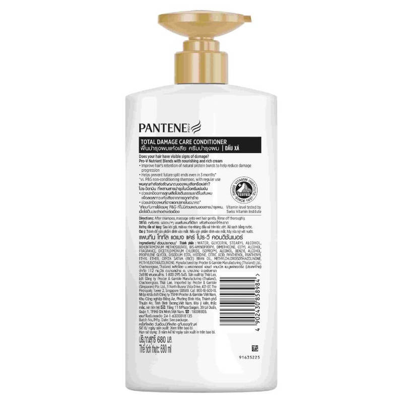 Pantene Pro-V Total Damage Care Conditioner 680 ml