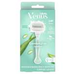 Gillette Venus Comfortglide Sensitive Women's Razor Handle + 2 Blade Refills, for Sensitive Skin