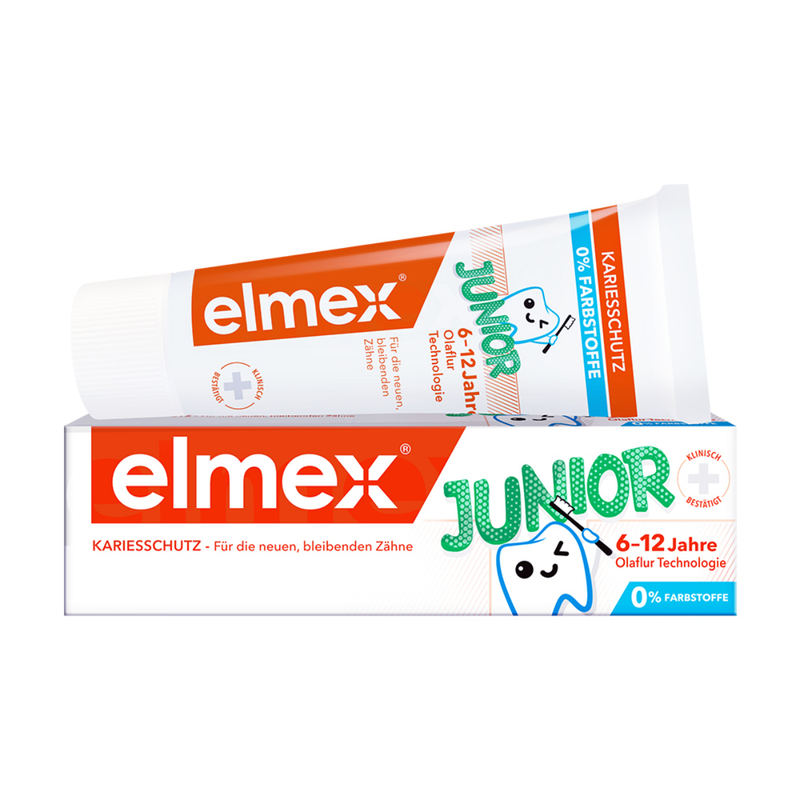 Elmex Yr 6-12 Junior Anti-Caries Toothpaste 50ml