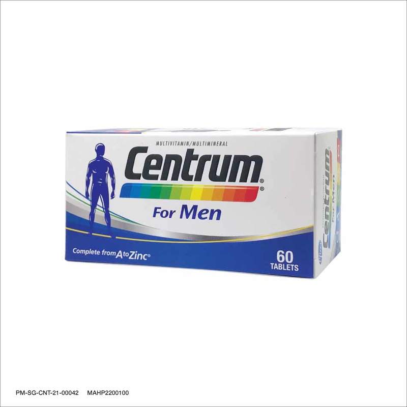 Centrum For Men Multivitamin, 60 tablets