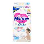 Merries Tape Diapers L, 54pcs