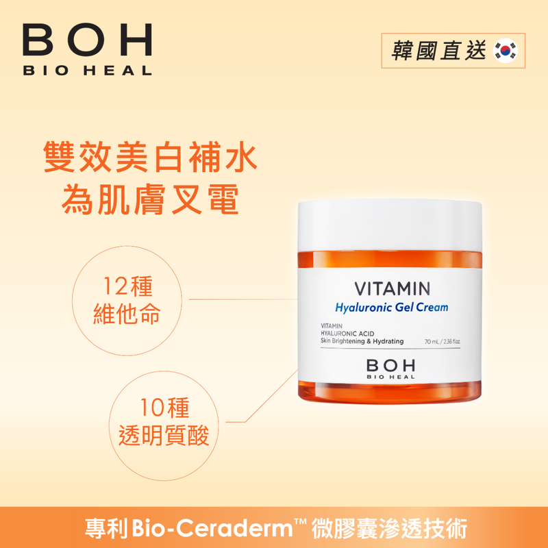 BOH Vitamin Hyaluronic Gel Cream Special Set 70ml + 30ml