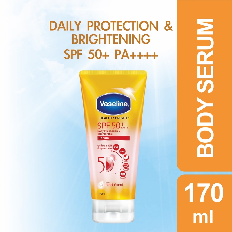 Vaseline Healthy Bright Daily Protection Brightening Serum SPF50+ PA++++ 170ml