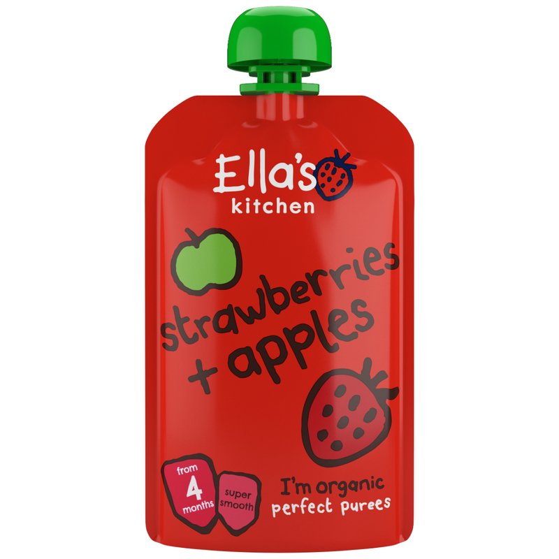 Ella's Kitchen Strawberries and Apples 120g