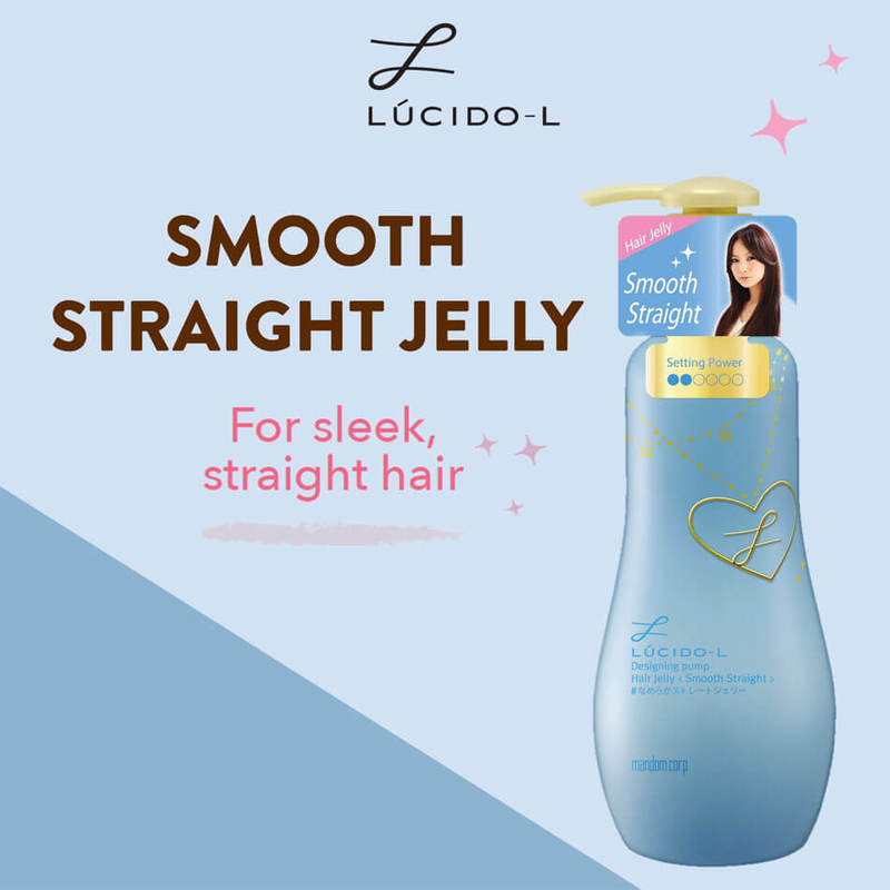 Lucido-L Designing Pump Hair Jelly Smooth Straight 200ml