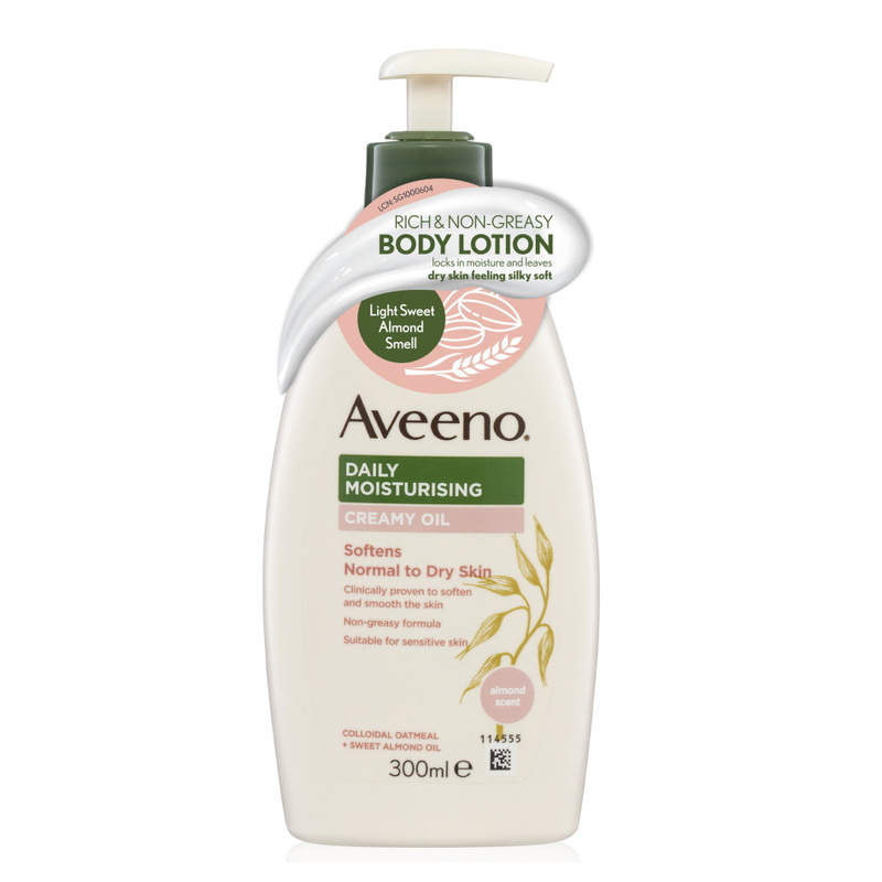 Aveeno Daily Moisture Creamy Oil Lotion 300ml