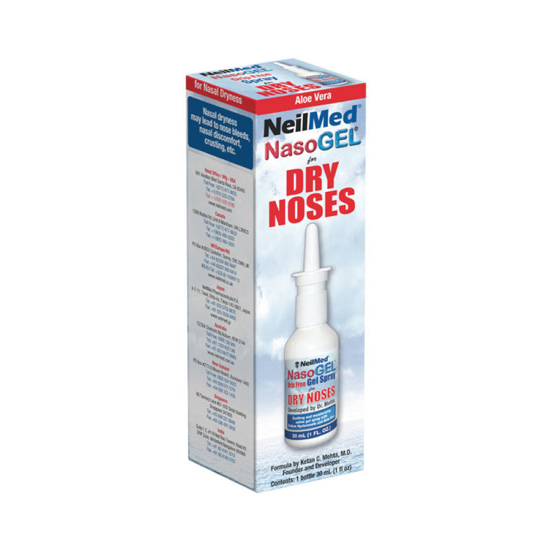 NeilMed Nasogel Dry Nose Spray, 30ml