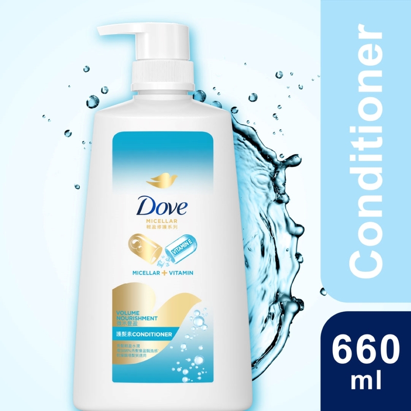 Dove Hair Volume Nourishment Conditioner 660ml