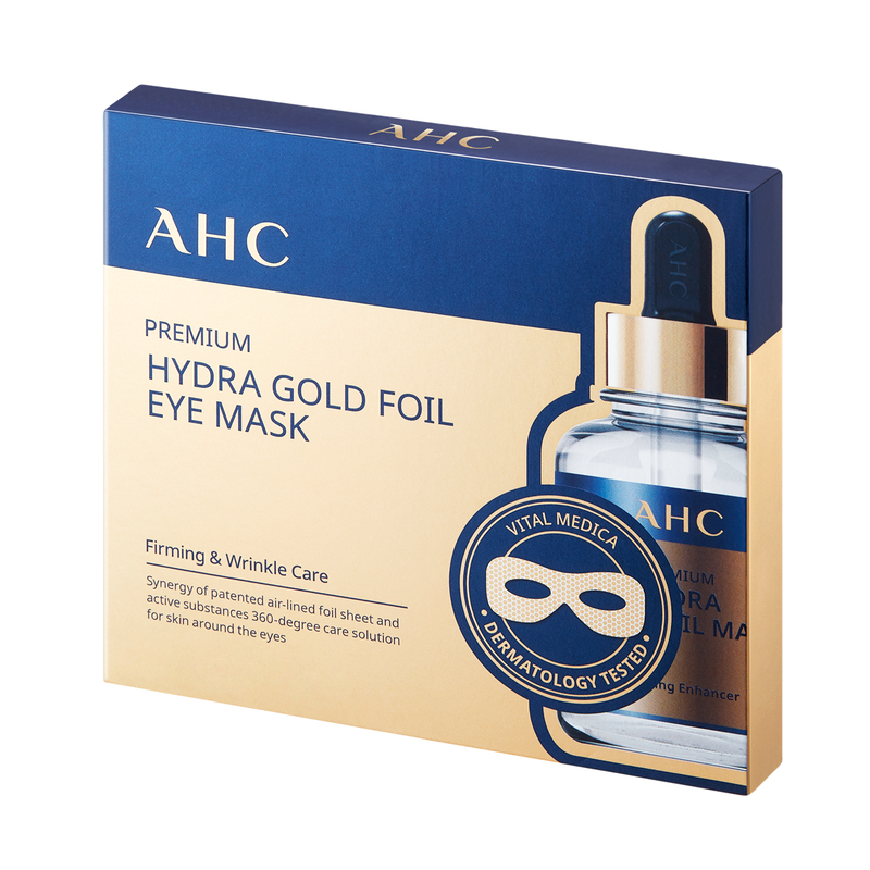 AHC Premium Hydra Gold Foil Eye Mask 7ml x 5pcs