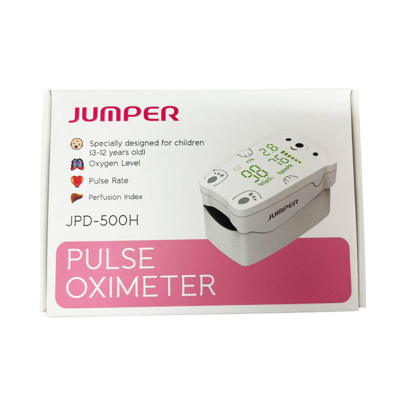 JUMPER兒童指夾式脈搏血氧儀 (JPD-500H) 1個