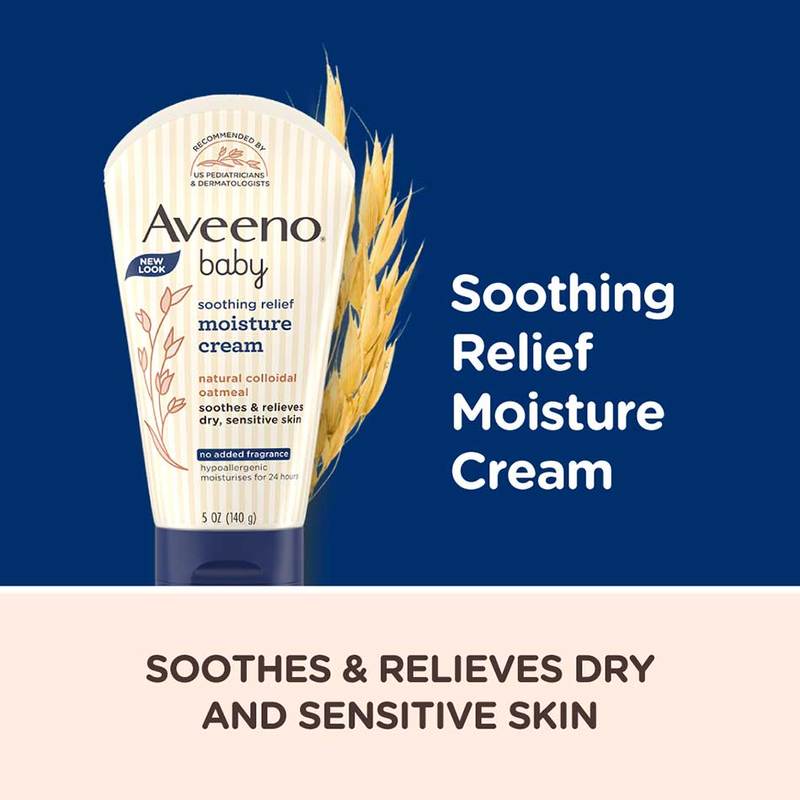 Aveeno Baby Soothing Relief Moisturizing Cream, 141 g