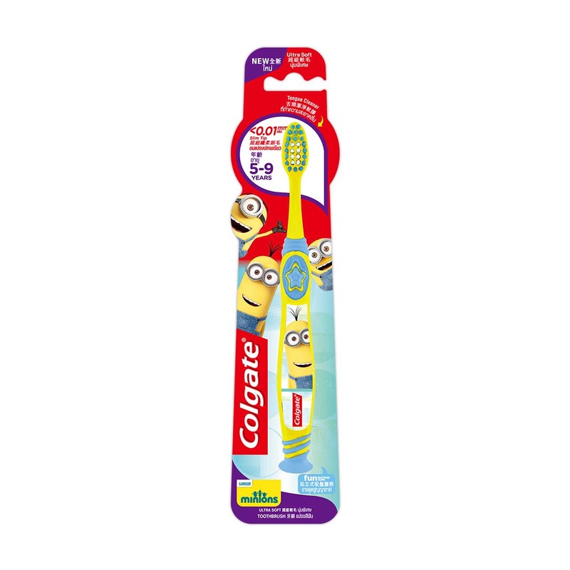 Colgate Minions Toothbrush for 5-9 Year-old Kids 1pc