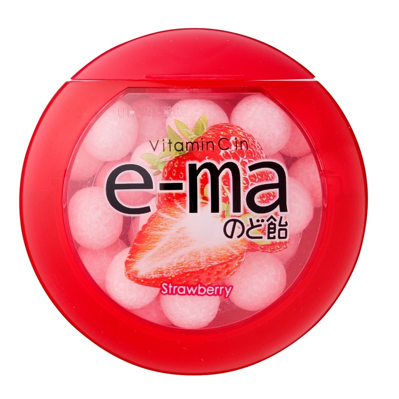 E-MA草莓果汁糖 33克