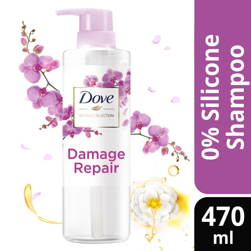 Dove Botanic Selection Shampoo Damage Repair 470ml Guardian Singapore