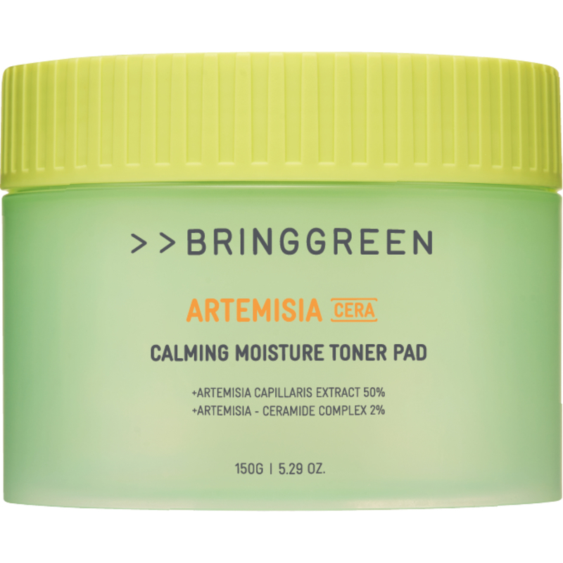 Bring Green Artemisia Cera Calming Moisture Toner Pad 90pcs