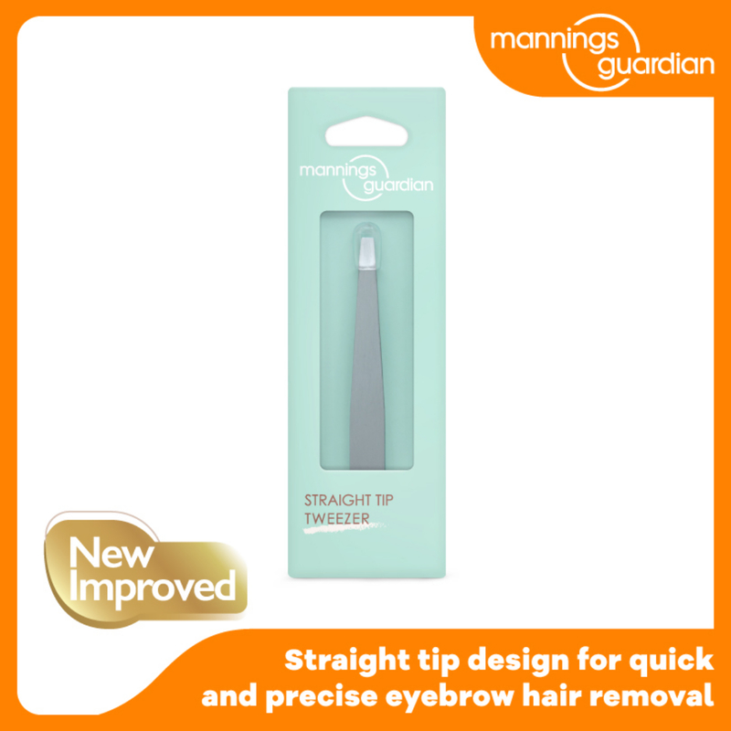 Mannings Guardian Straight Tip Tweezer 1pc