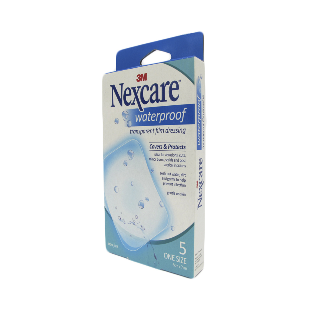 Nexcare WP Transparent Dressing 6x7cm, 5pcs | Nexcare | Guardian Singapore