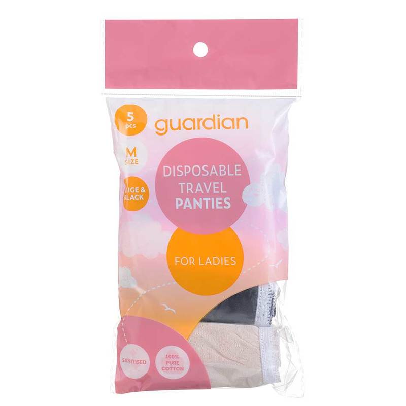 Ready Stock] 100% Pure Cotton Disposable Panties Underwear Women